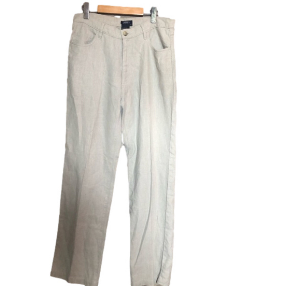 America Straight Leg Hemp Pants Size 32